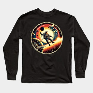 Astronaut Orbital Adventure Tee Long Sleeve T-Shirt